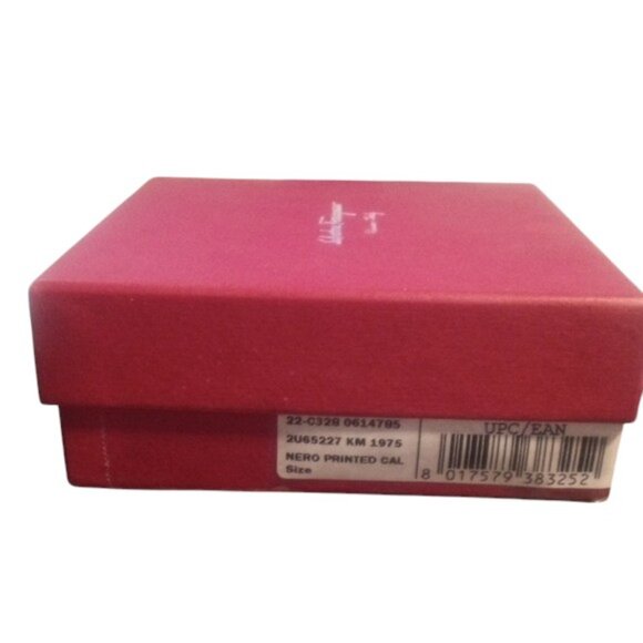 Ferragamo bow-detail Italian-leather wallet Salvatore Ferragamo Crimson Gift Box - Picture 11 of 11